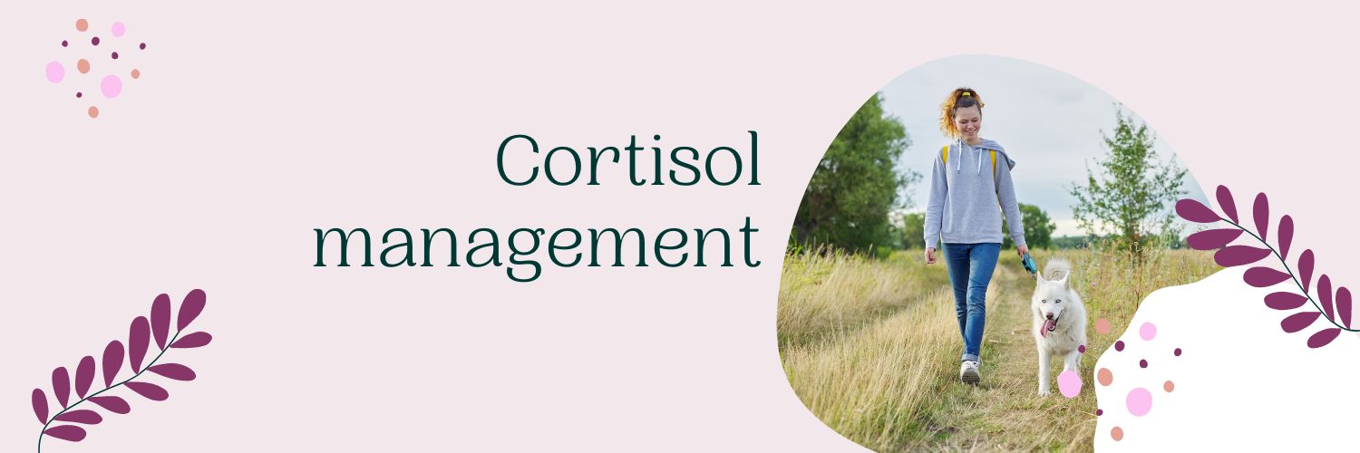 cortisol management header cortisol management - taking care of a pet